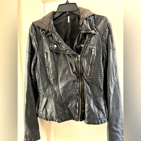 Free People Jackets & Blazers - Free people‎ bomber jacket size 8. Fixer upper.  Needs to be restored.